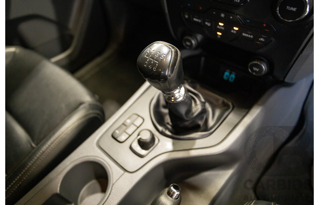 04/2017 Ford Ranger FX4 3.2 (4x4) PX MKII MY17 UPDATE Dual Cab Utility Shadow Black Turbo Diesel 3.2L