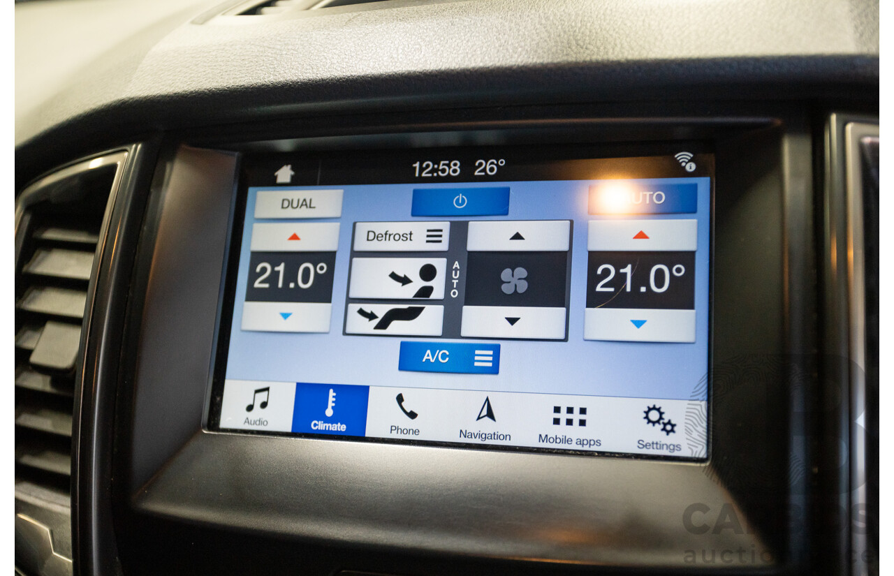 04/2017 Ford Ranger FX4 3.2 (4x4) PX MKII MY17 UPDATE Dual Cab Utility Shadow Black Turbo Diesel 3.2L