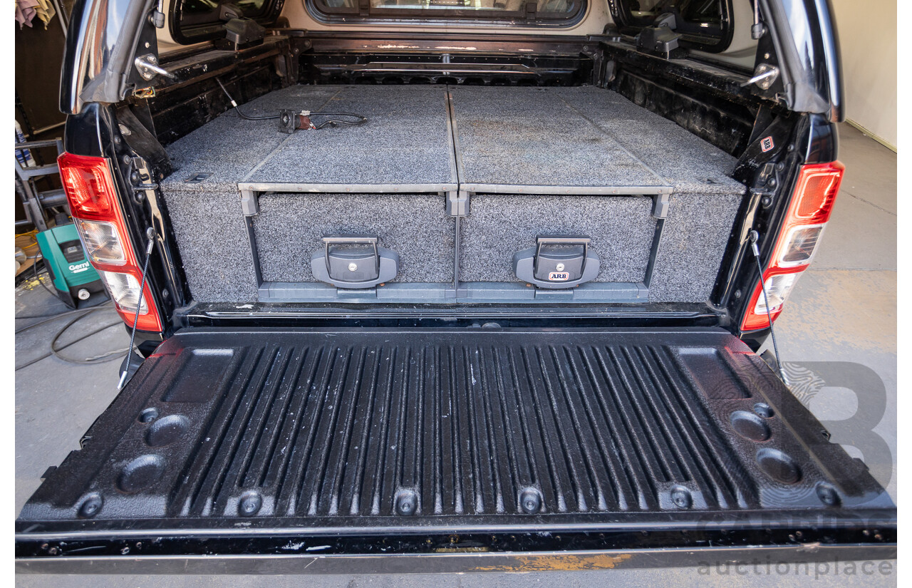 04/2017 Ford Ranger FX4 3.2 (4x4) PX MKII MY17 UPDATE Dual Cab Utility Shadow Black Turbo Diesel 3.2L