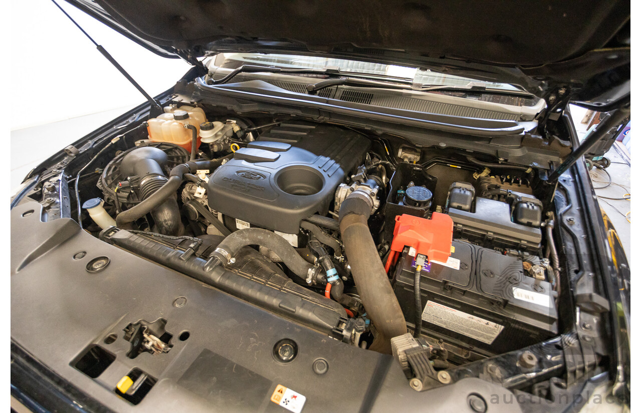 04/2017 Ford Ranger FX4 3.2 (4x4) PX MKII MY17 UPDATE Dual Cab Utility Shadow Black Turbo Diesel 3.2L