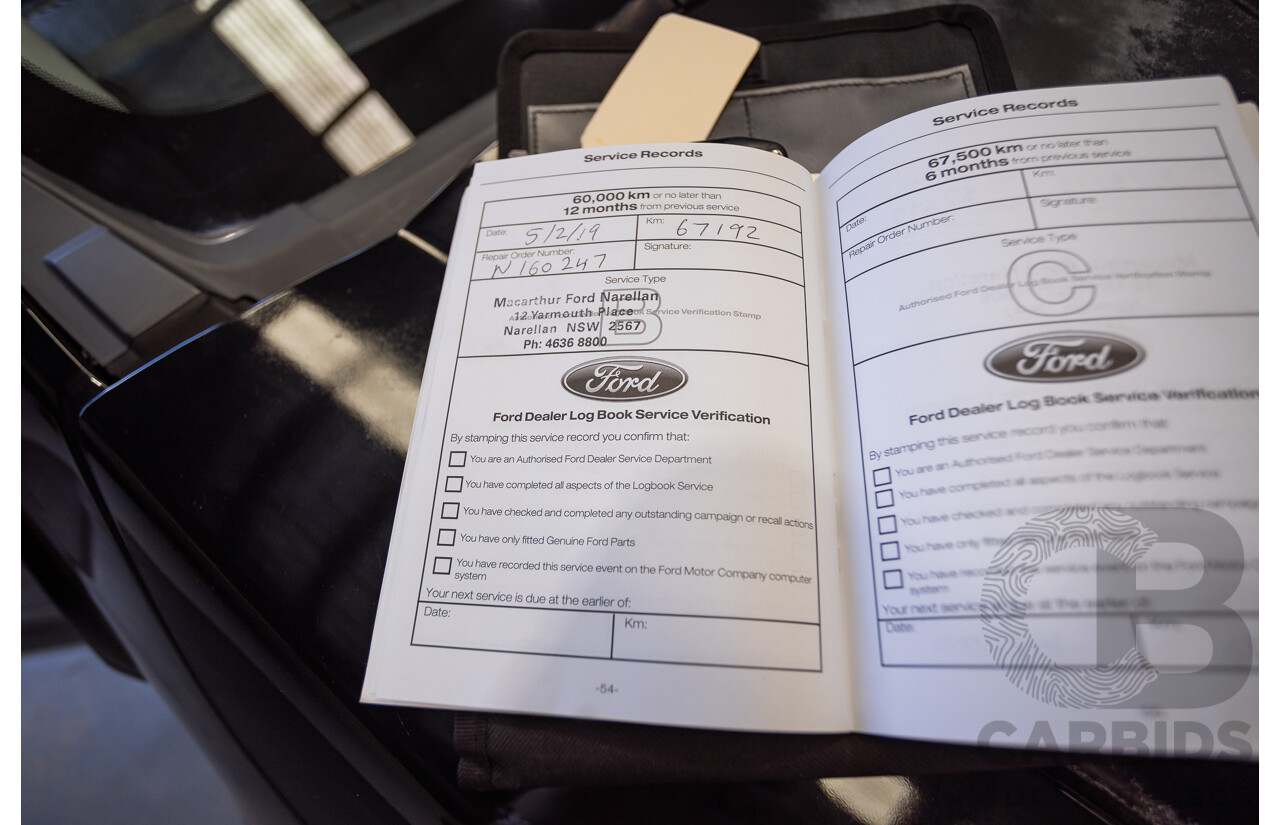 04/2017 Ford Ranger FX4 3.2 (4x4) PX MKII MY17 UPDATE Dual Cab Utility Shadow Black Turbo Diesel 3.2L