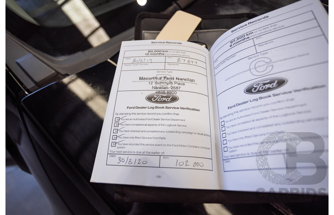 04/2017 Ford Ranger FX4 3.2 (4x4) PX MKII MY17 UPDATE Dual Cab Utility Shadow Black Turbo Diesel 3.2L