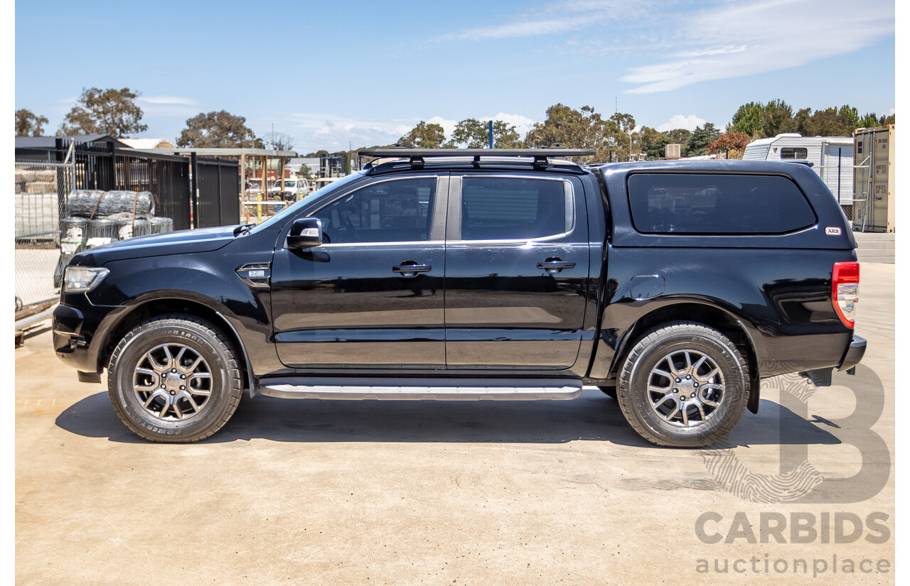 04/2017 Ford Ranger FX4 3.2 (4x4) PX MKII MY17 UPDATE Dual Cab Utility Shadow Black Turbo Diesel 3.2L