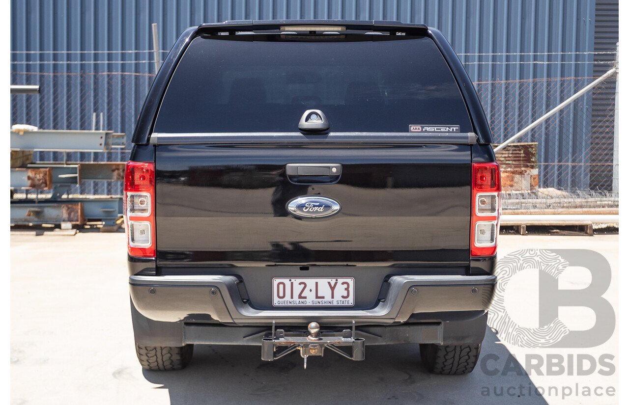 04/2017 Ford Ranger FX4 3.2 (4x4) PX MKII MY17 UPDATE Dual Cab Utility Shadow Black Turbo Diesel 3.2L