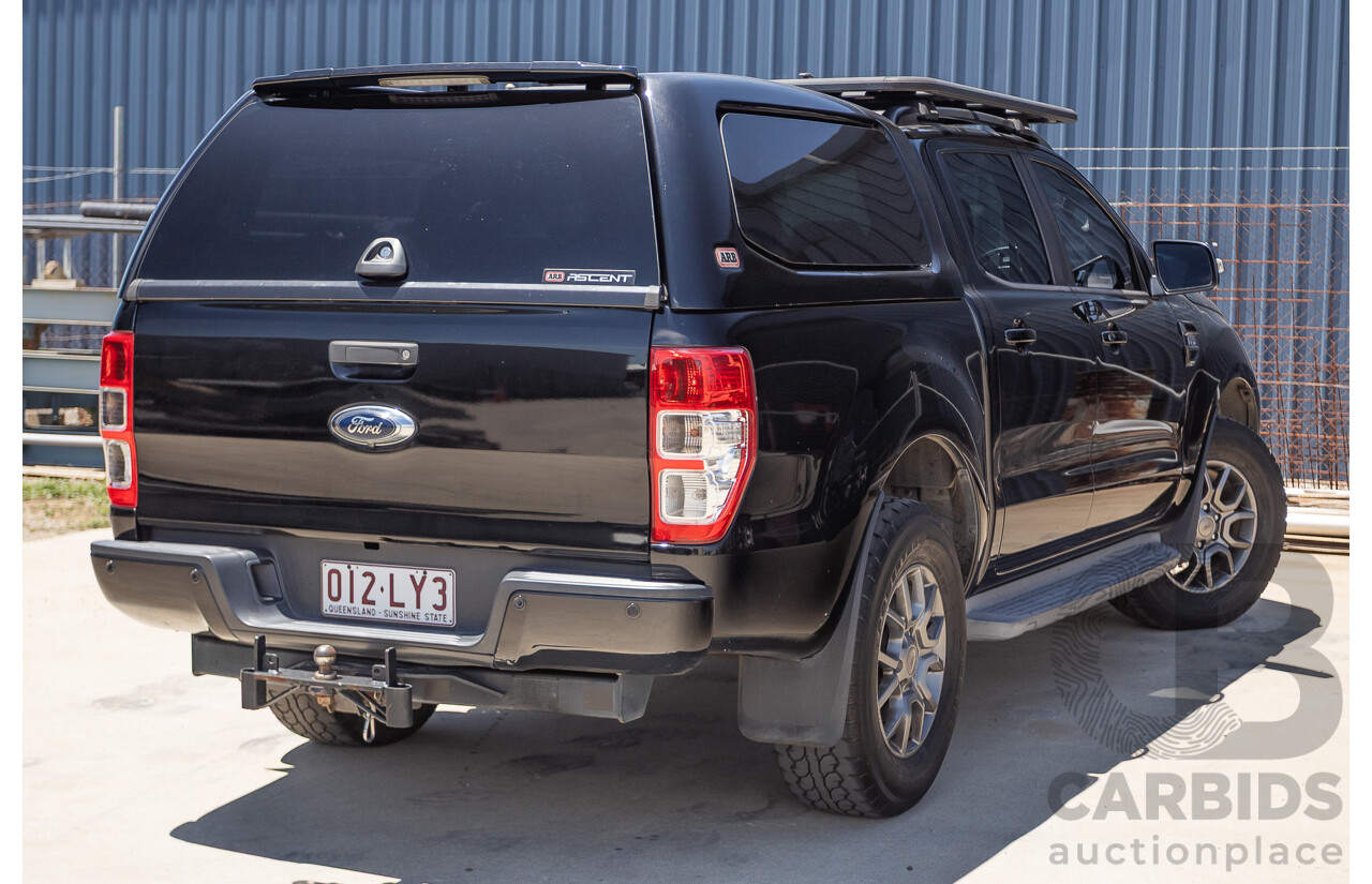 04/2017 Ford Ranger FX4 3.2 (4x4) PX MKII MY17 UPDATE Dual Cab Utility Shadow Black Turbo Diesel 3.2L