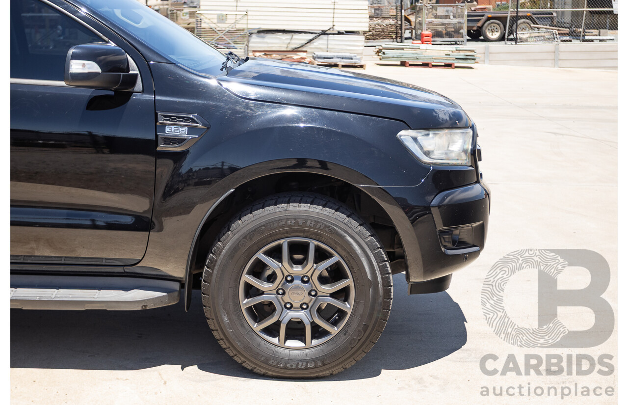04/2017 Ford Ranger FX4 3.2 (4x4) PX MKII MY17 UPDATE Dual Cab Utility Shadow Black Turbo Diesel 3.2L