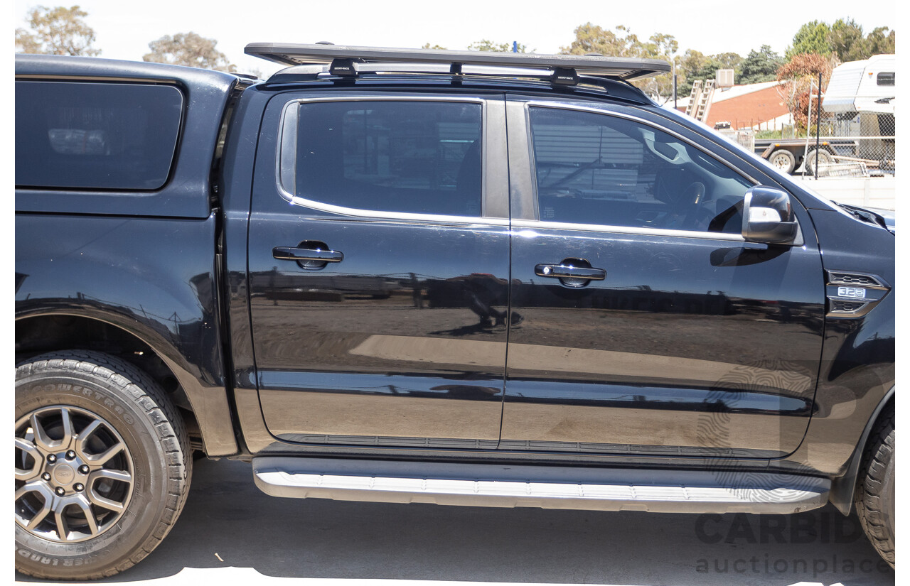 04/2017 Ford Ranger FX4 3.2 (4x4) PX MKII MY17 UPDATE Dual Cab Utility Shadow Black Turbo Diesel 3.2L