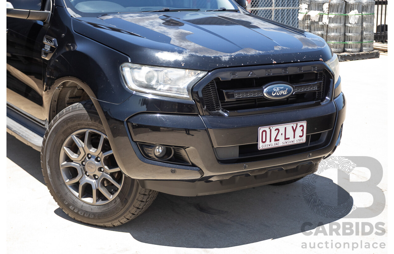 04/2017 Ford Ranger FX4 3.2 (4x4) PX MKII MY17 UPDATE Dual Cab Utility Shadow Black Turbo Diesel 3.2L