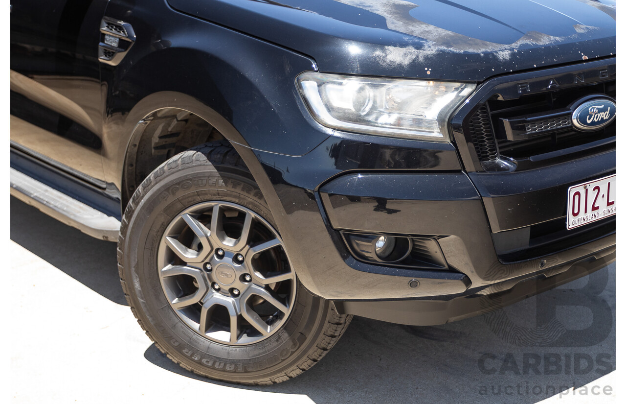 04/2017 Ford Ranger FX4 3.2 (4x4) PX MKII MY17 UPDATE Dual Cab Utility Shadow Black Turbo Diesel 3.2L