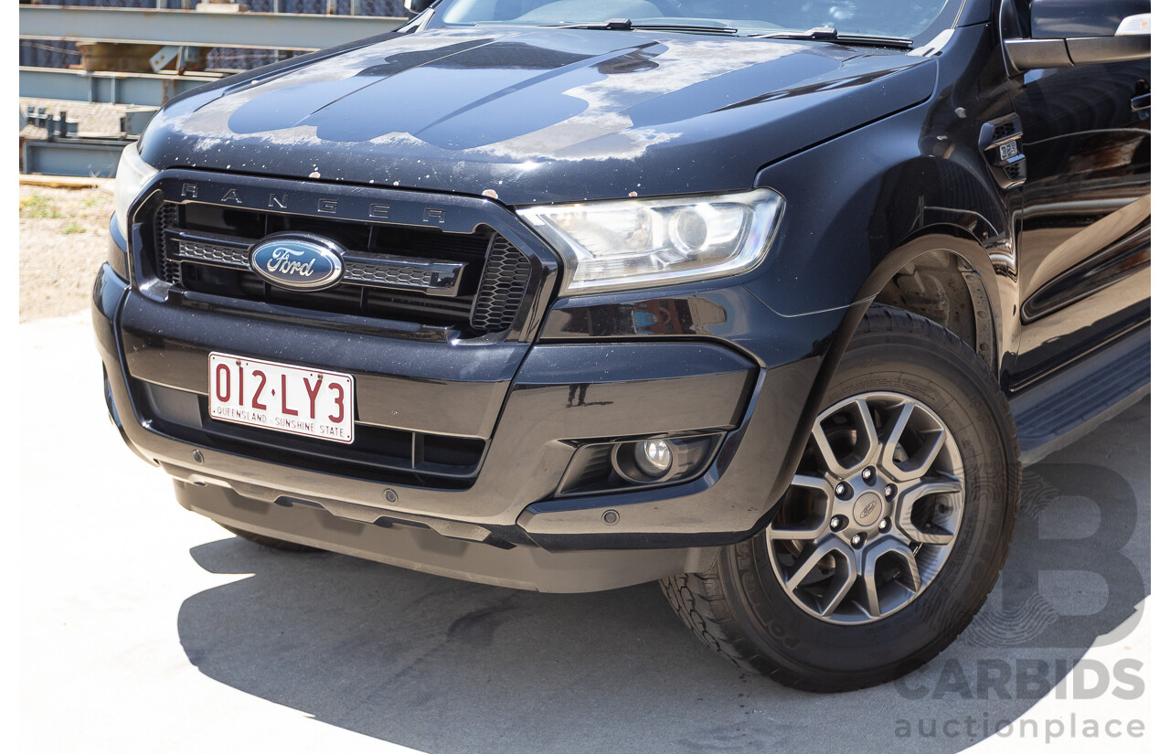 04/2017 Ford Ranger FX4 3.2 (4x4) PX MKII MY17 UPDATE Dual Cab Utility Shadow Black Turbo Diesel 3.2L
