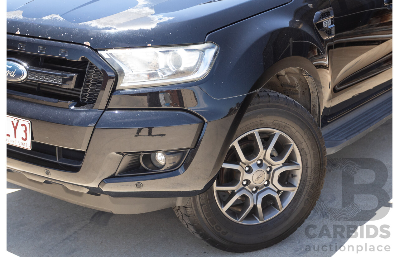 04/2017 Ford Ranger FX4 3.2 (4x4) PX MKII MY17 UPDATE Dual Cab Utility Shadow Black Turbo Diesel 3.2L