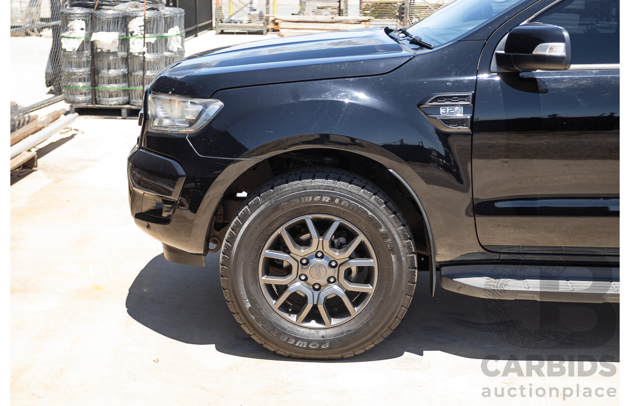 04/2017 Ford Ranger FX4 3.2 (4x4) PX MKII MY17 UPDATE Dual Cab Utility Shadow Black Turbo Diesel 3.2L