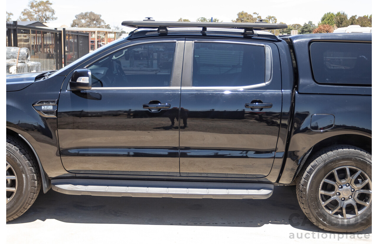 04/2017 Ford Ranger FX4 3.2 (4x4) PX MKII MY17 UPDATE Dual Cab Utility Shadow Black Turbo Diesel 3.2L
