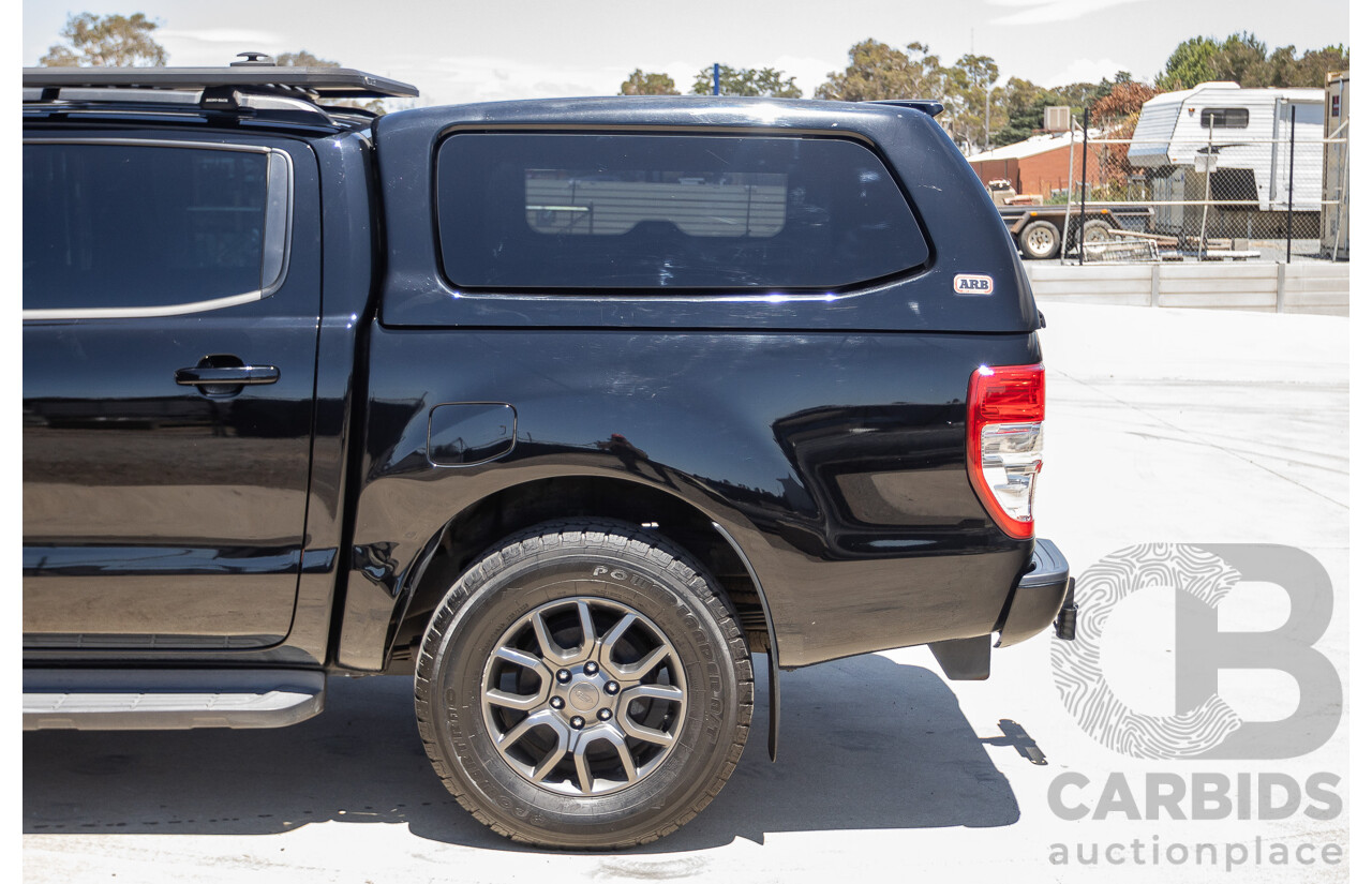 04/2017 Ford Ranger FX4 3.2 (4x4) PX MKII MY17 UPDATE Dual Cab Utility Shadow Black Turbo Diesel 3.2L