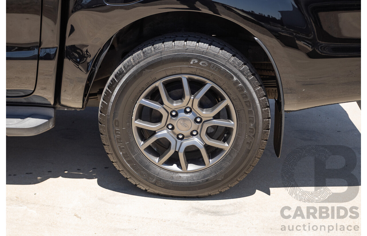 04/2017 Ford Ranger FX4 3.2 (4x4) PX MKII MY17 UPDATE Dual Cab Utility Shadow Black Turbo Diesel 3.2L