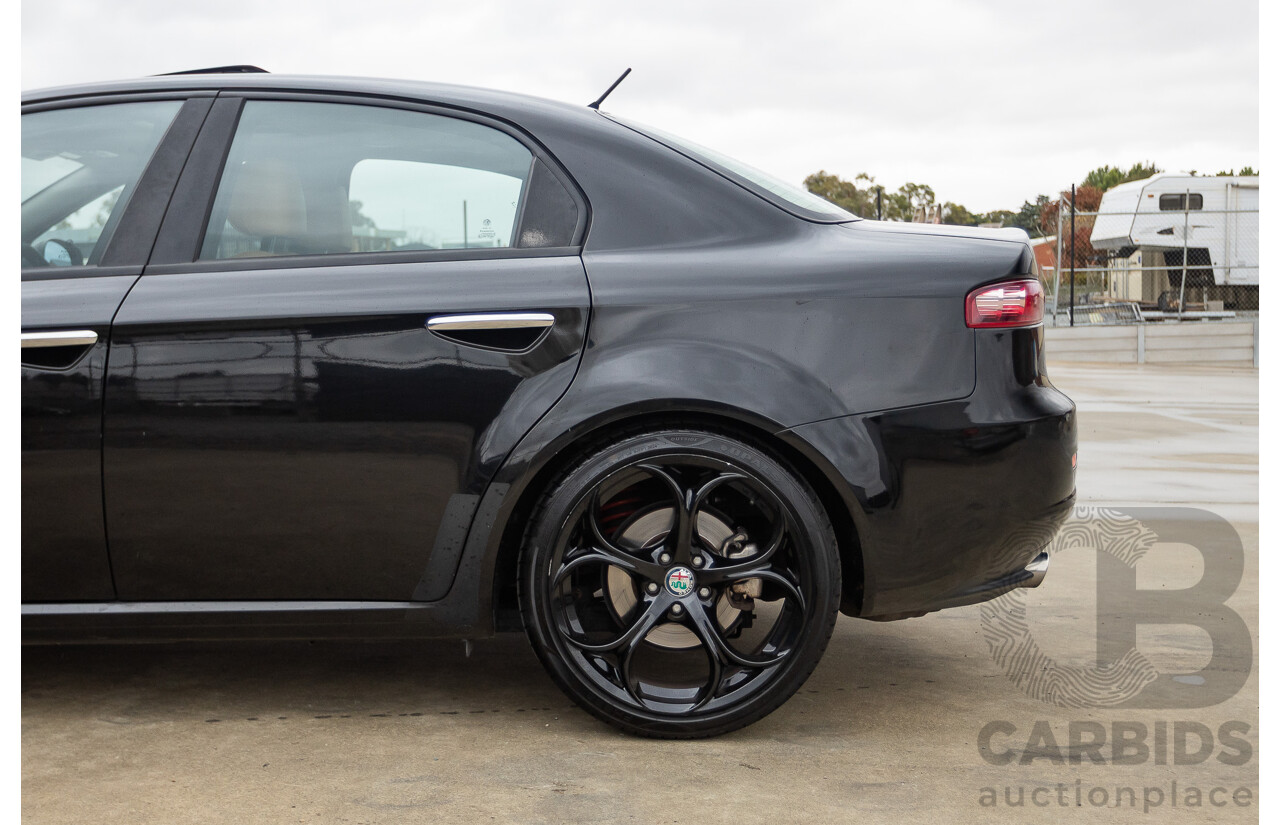 8/2007 Alfa Romeo 159 JTD FWD  4D Sedan Alfa Black Turbo Diesel 2.4L
