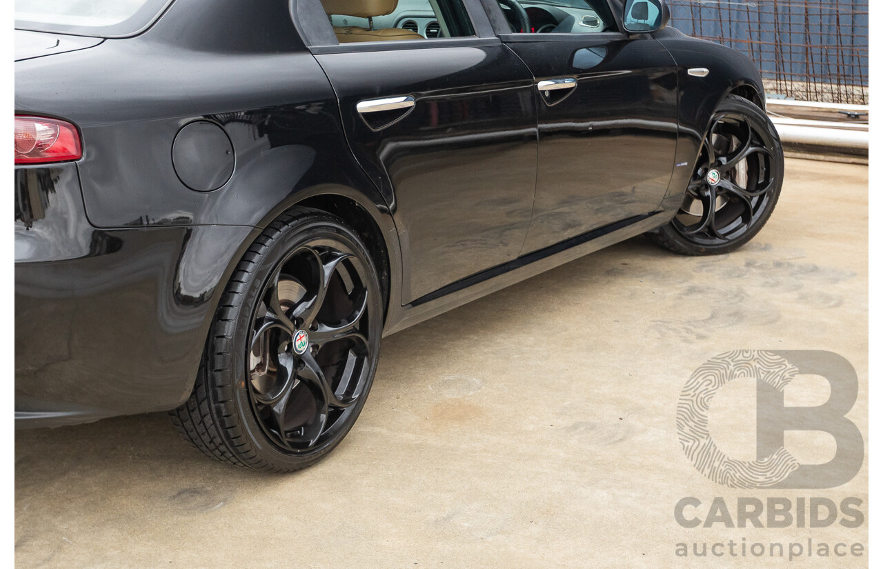 8/2007 Alfa Romeo 159 JTD FWD  4D Sedan Alfa Black Turbo Diesel 2.4L