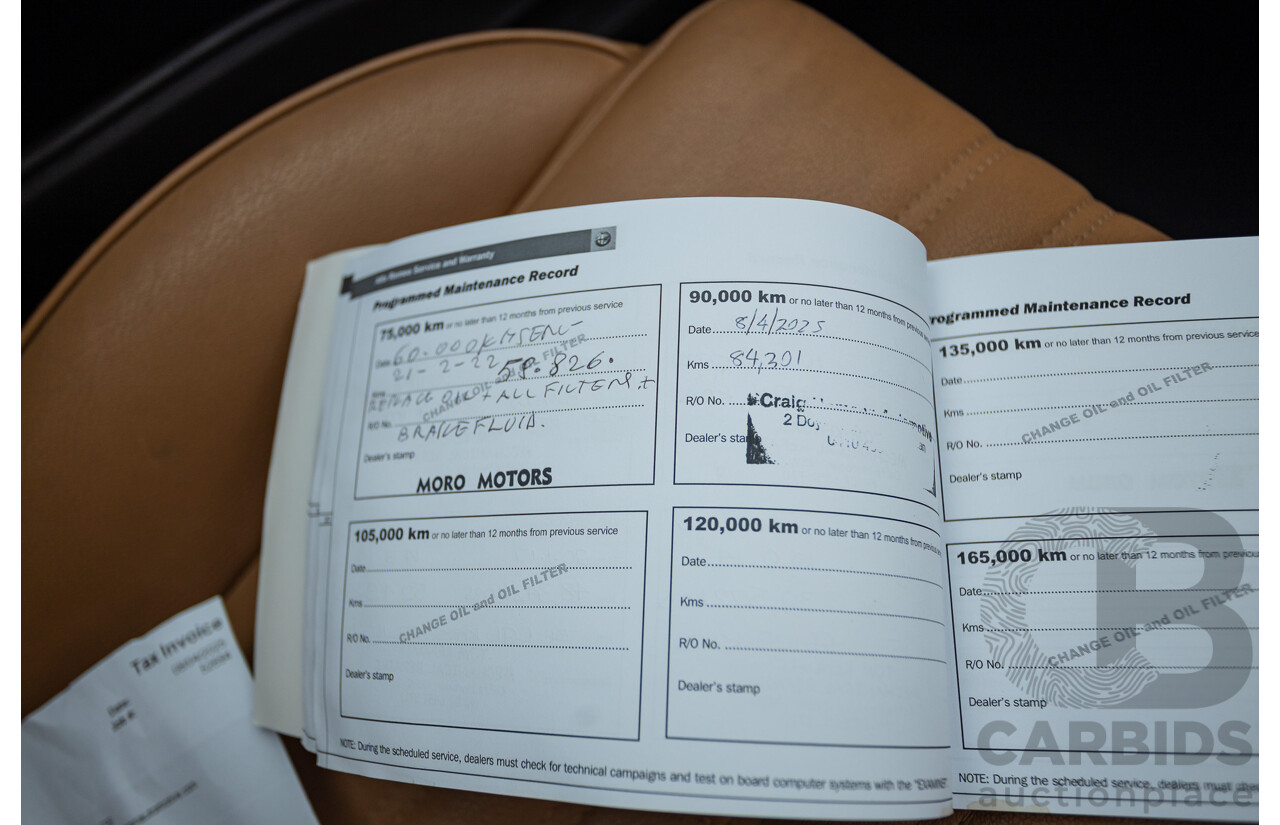 8/2007 Alfa Romeo 159 JTD FWD  4D Sedan Alfa Black Turbo Diesel 2.4L