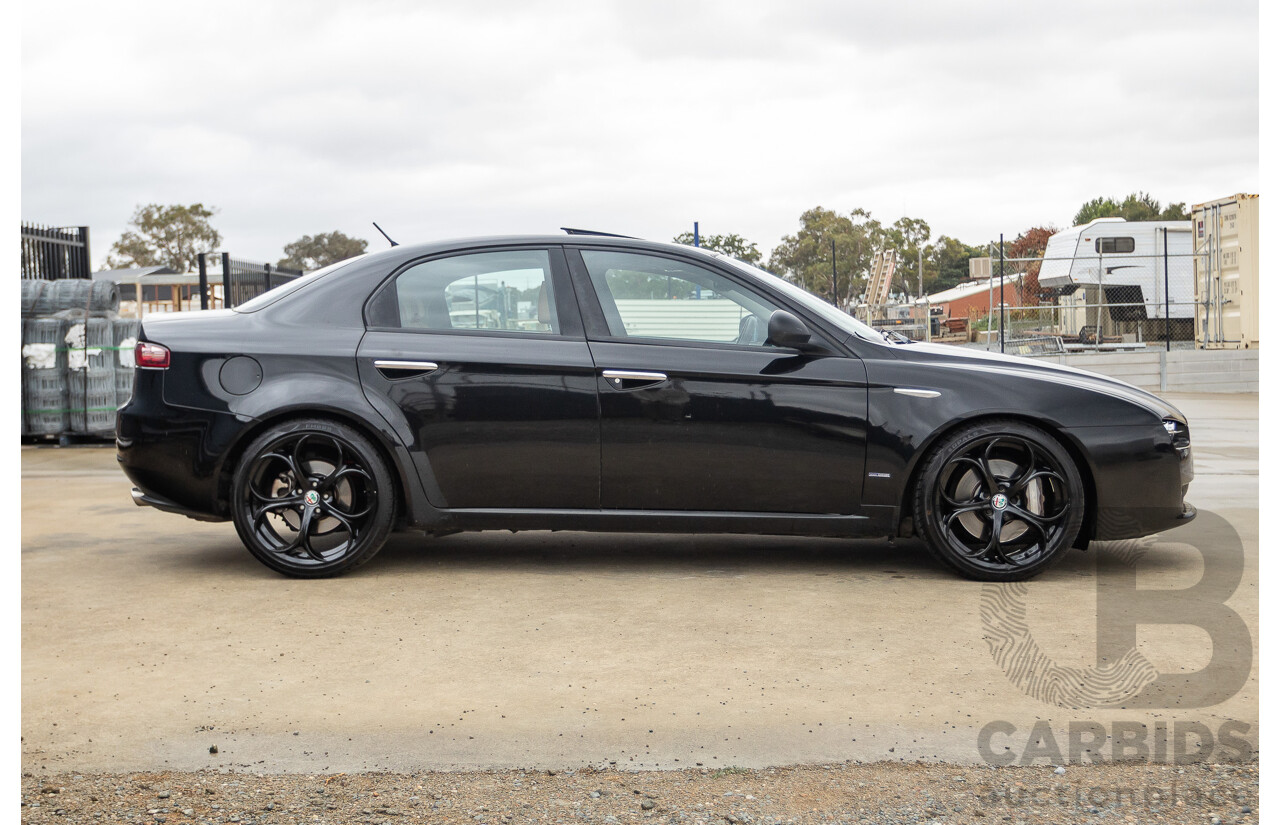 8/2007 Alfa Romeo 159 JTD FWD  4D Sedan Alfa Black Turbo Diesel 2.4L