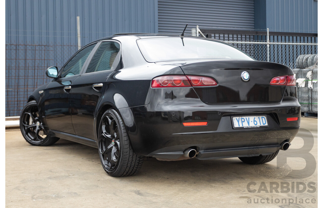 8/2007 Alfa Romeo 159 JTD FWD  4D Sedan Alfa Black Turbo Diesel 2.4L