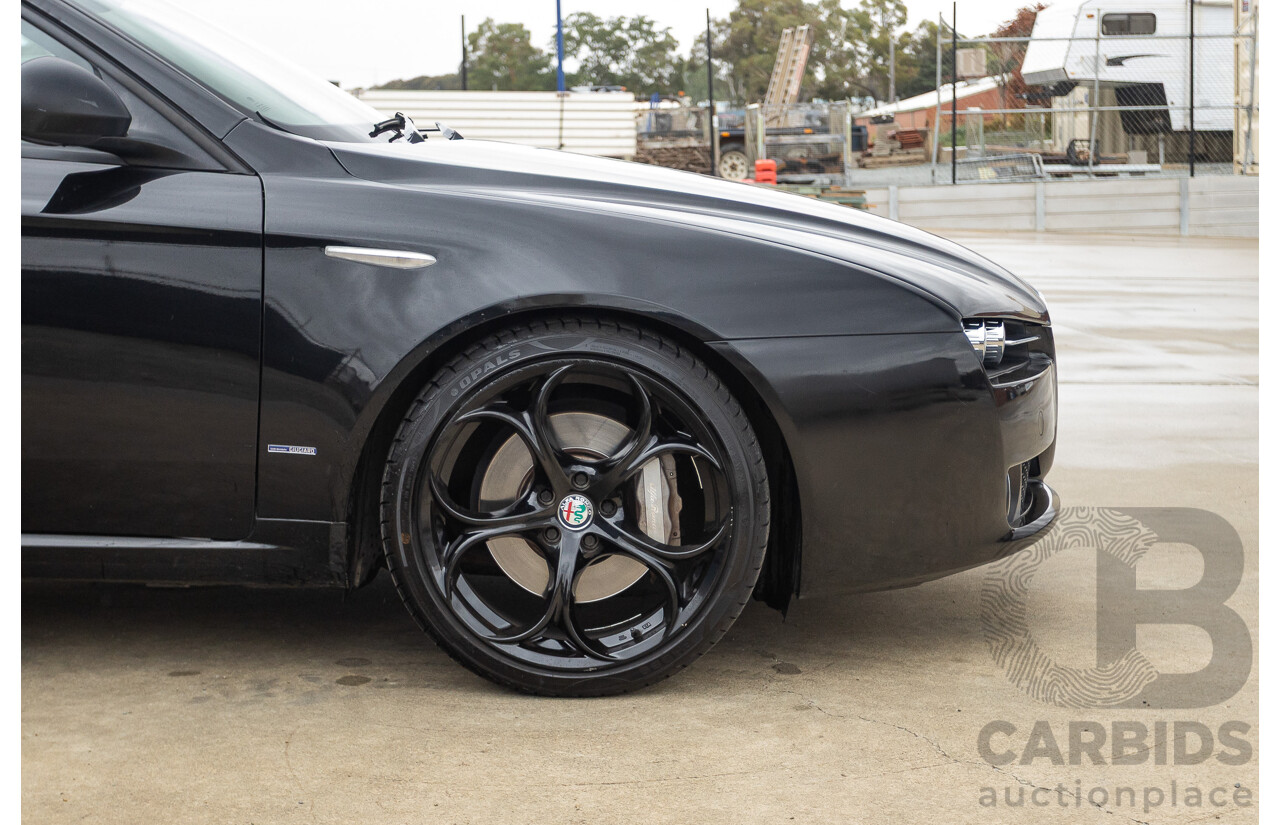 8/2007 Alfa Romeo 159 JTD FWD  4D Sedan Alfa Black Turbo Diesel 2.4L