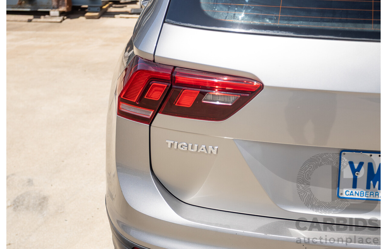 01/2017 Volkswagen Tiguan 110 TDI Comfortline (AWD) 5NA 4D Wagon Tungsten Silver Metallic Turbo Diesel 2.0L