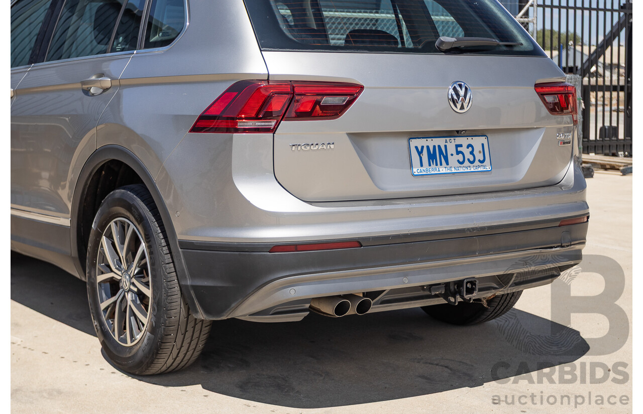 01/2017 Volkswagen Tiguan 110 TDI Comfortline (AWD) 5NA 4D Wagon Tungsten Silver Metallic Turbo Diesel 2.0L