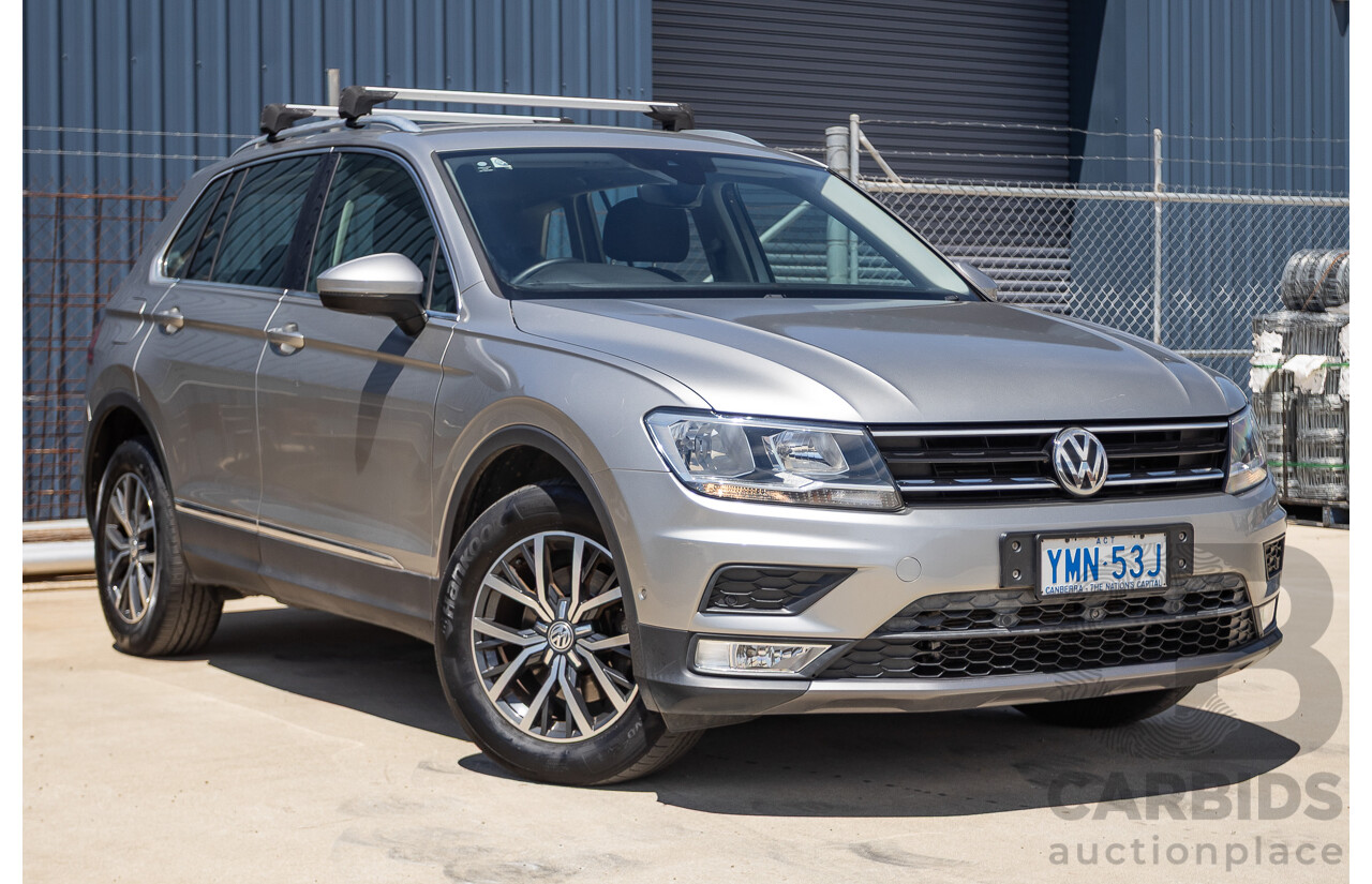 01/2017 Volkswagen Tiguan 110 TDI Comfortline (AWD) 5NA 4D Wagon Tungsten Silver Metallic Turbo Diesel 2.0L