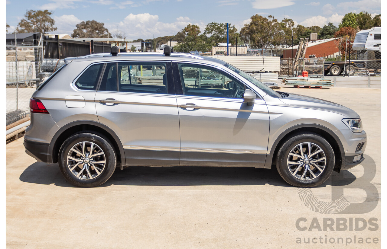 01/2017 Volkswagen Tiguan 110 TDI Comfortline (AWD) 5NA 4D Wagon Tungsten Silver Metallic Turbo Diesel 2.0L
