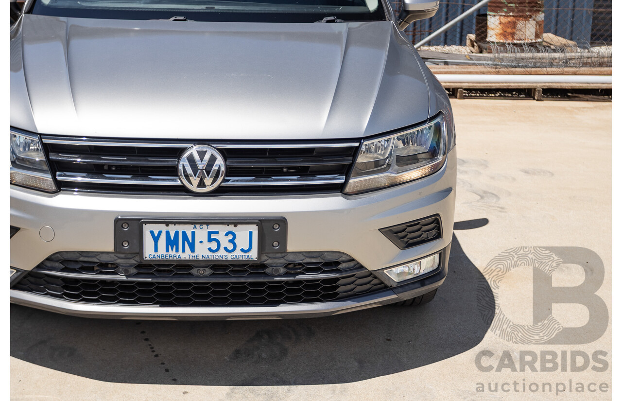 01/2017 Volkswagen Tiguan 110 TDI Comfortline (AWD) 5NA 4D Wagon Tungsten Silver Metallic Turbo Diesel 2.0L