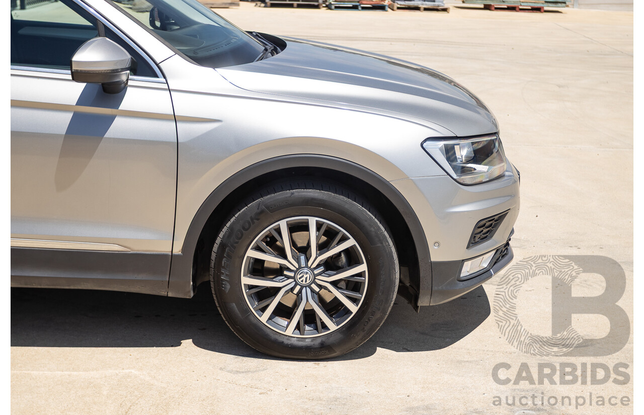 01/2017 Volkswagen Tiguan 110 TDI Comfortline (AWD) 5NA 4D Wagon Tungsten Silver Metallic Turbo Diesel 2.0L