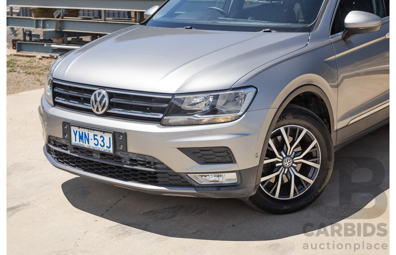 01/2017 Volkswagen Tiguan 110 TDI Comfortline (AWD) 5NA 4D Wagon Tungsten Silver Metallic Turbo Diesel 2.0L