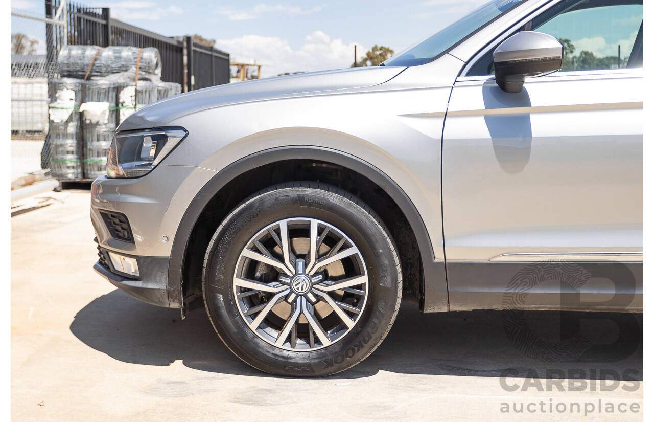 01/2017 Volkswagen Tiguan 110 TDI Comfortline (AWD) 5NA 4D Wagon Tungsten Silver Metallic Turbo Diesel 2.0L
