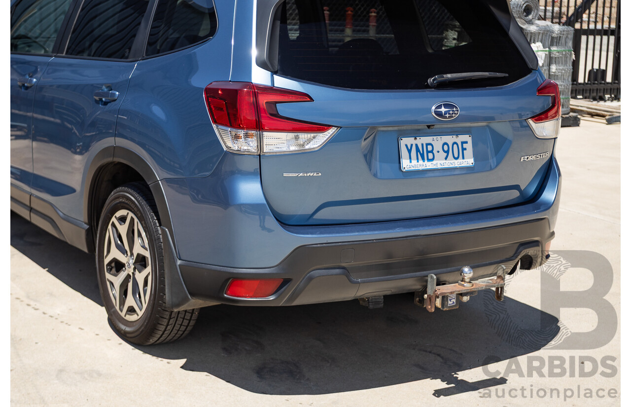 11/2018 Subaru Forester 2.5i (AWD) MY19 4D Wagon Blue 2.5L
