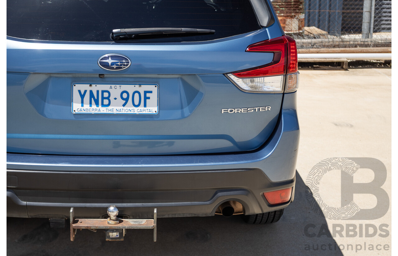 11/2018 Subaru Forester 2.5i (AWD) MY19 4D Wagon Blue 2.5L