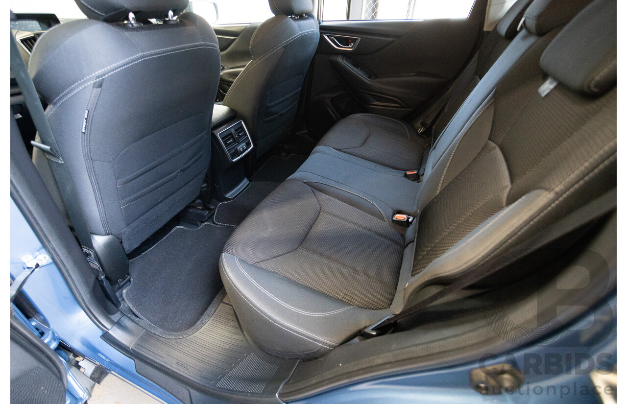 11/2018 Subaru Forester 2.5i (AWD) MY19 4D Wagon Blue 2.5L