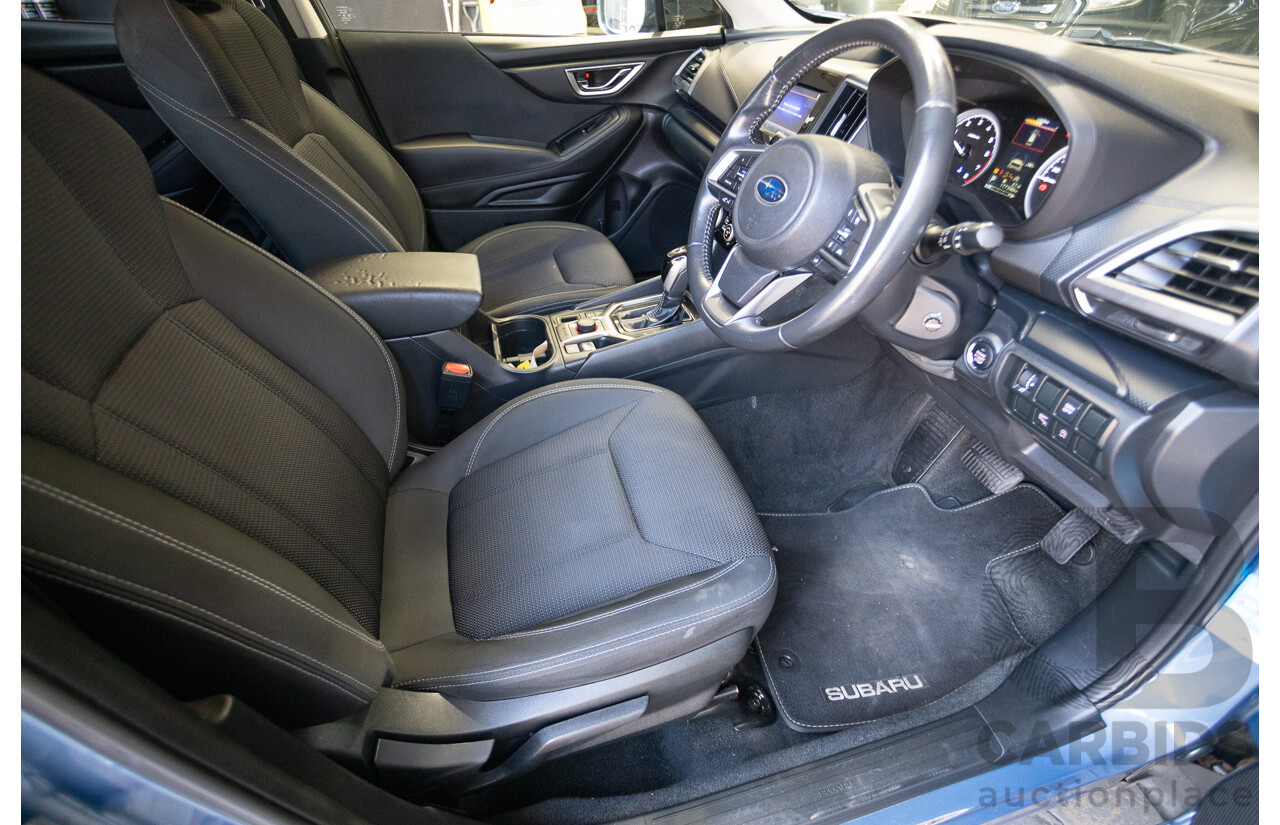 11/2018 Subaru Forester 2.5i (AWD) MY19 4D Wagon Blue 2.5L