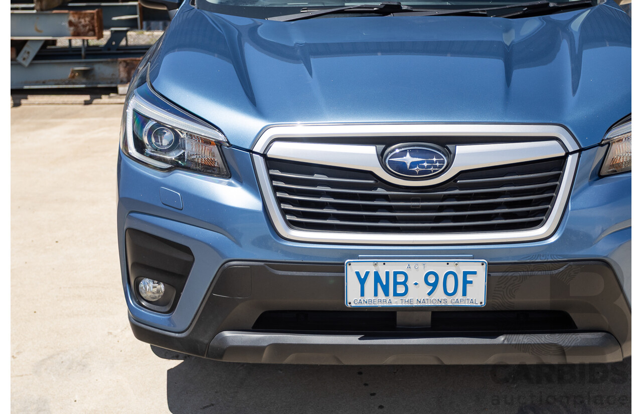 11/2018 Subaru Forester 2.5i (AWD) MY19 4D Wagon Blue 2.5L