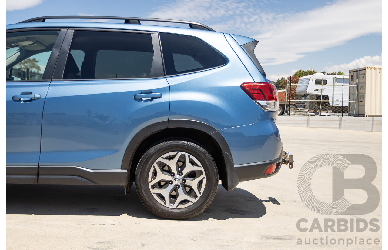 11/2018 Subaru Forester 2.5i (AWD) MY19 4D Wagon Blue 2.5L