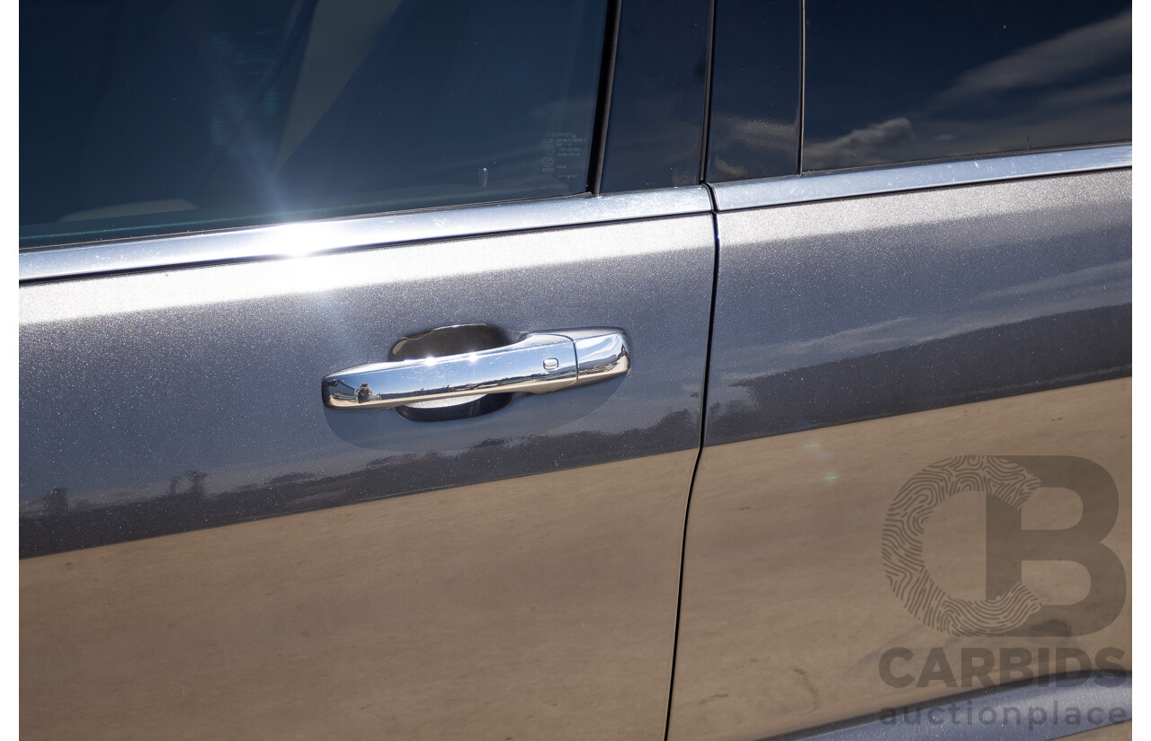 11/2014 Jeep Grand Cherokee Overland (4x4) WK MY15 4D Wagon Silver Turbo Diesel 3.0L