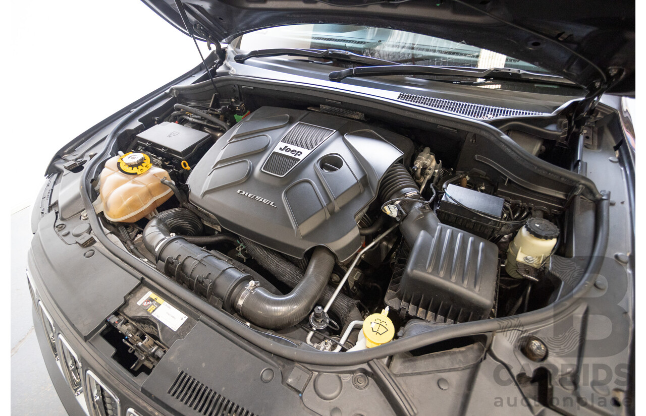 11/2014 Jeep Grand Cherokee Overland (4x4) WK MY15 4D Wagon Silver Turbo Diesel 3.0L