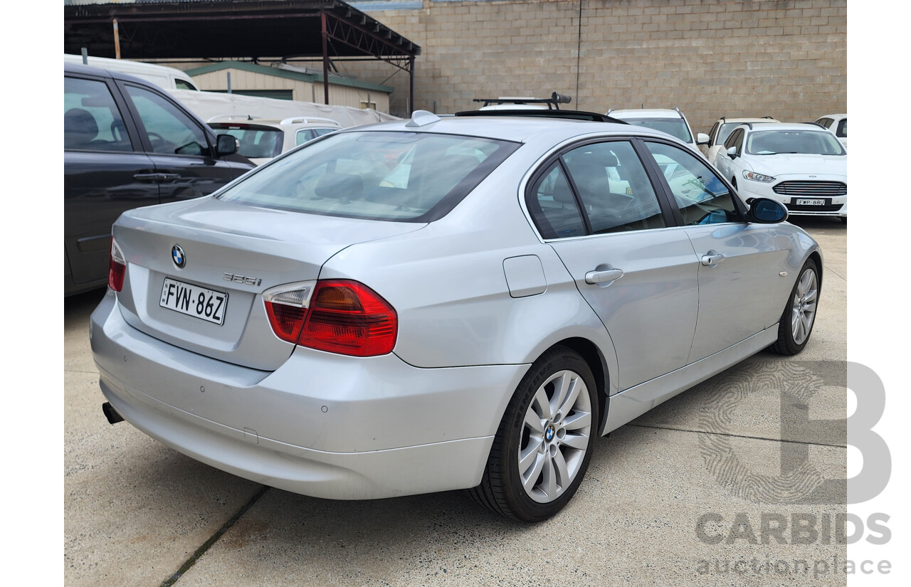 1/2008 Bmw 3 25i E90 07 UPGRADE 4d Sedan Silver 2.5L