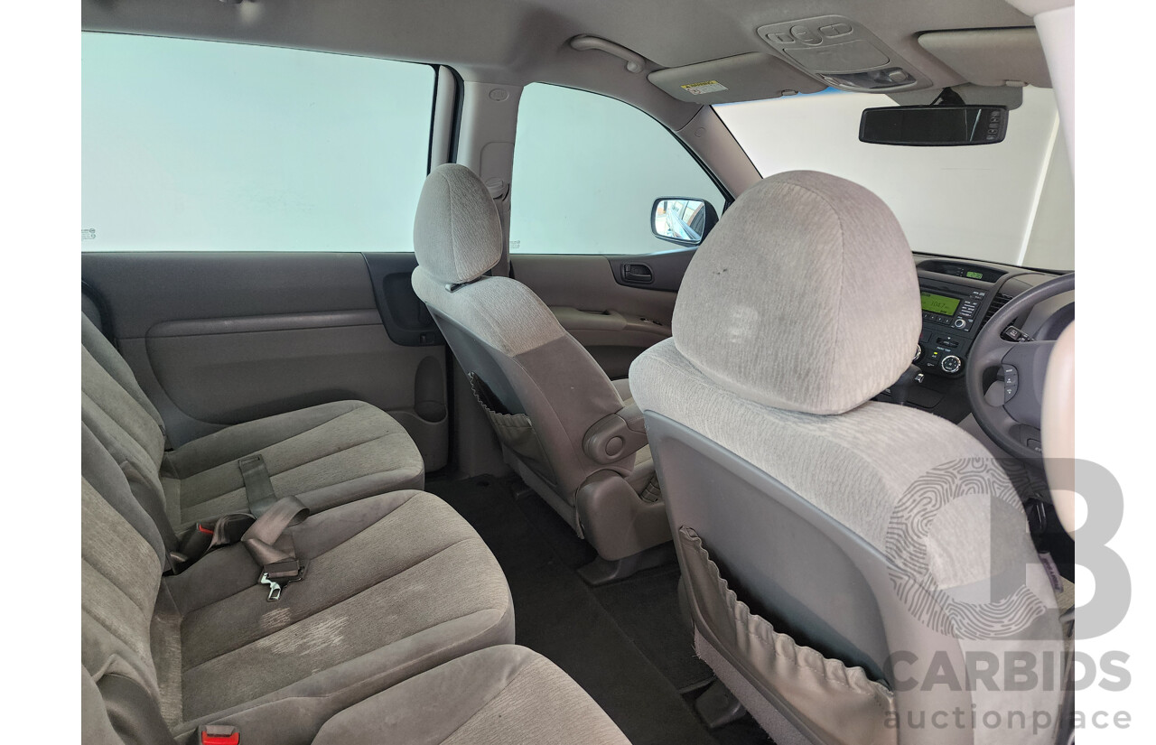 1/2014 Kia Grand Carnival S VQ MY14 4d Wagon Grey 3.5L