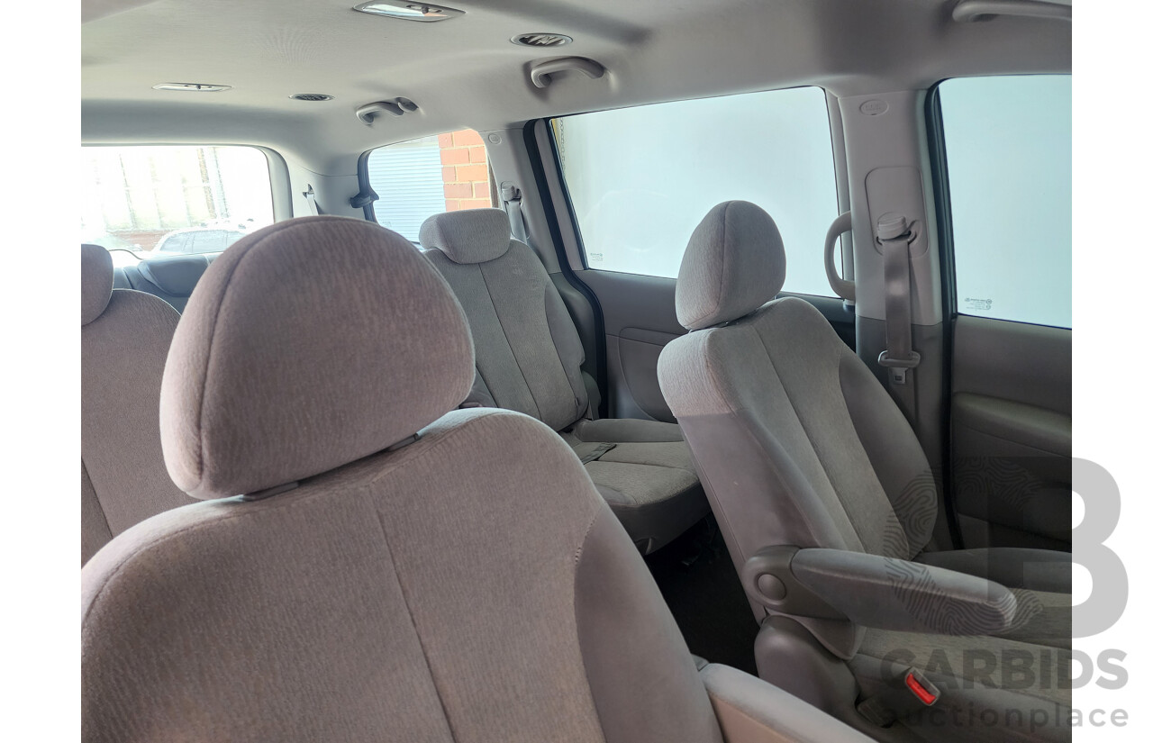 1/2014 Kia Grand Carnival S VQ MY14 4d Wagon Grey 3.5L