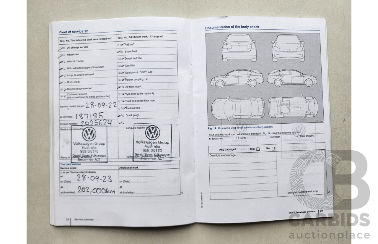 10/2014 Volkswagen Golf 103 TSI Highline AU MY14 5d Hatchback White 1.4L