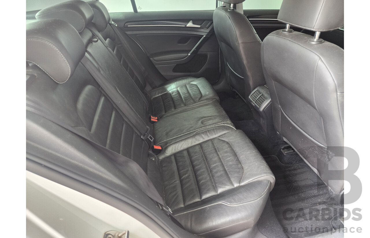 10/2014 Volkswagen Golf 103 TSI Highline AU MY14 5d Hatchback White 1.4L