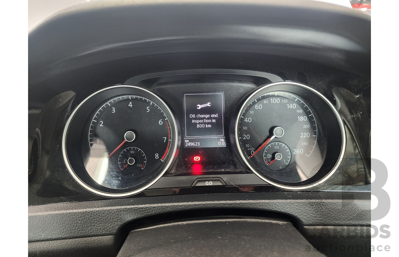 10/2014 Volkswagen Golf 103 TSI Highline AU MY14 5d Hatchback White 1.4L