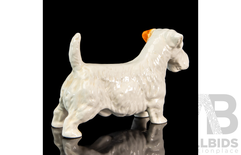Glazed Ceramic Sealyham Terrier by Beswick