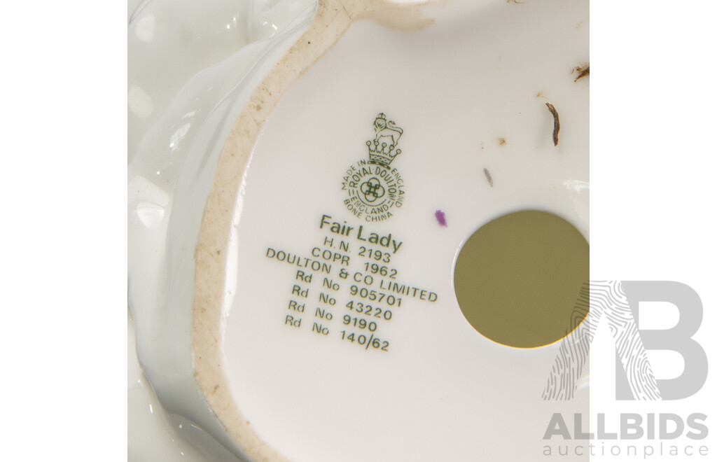 Royal Doulton Porcelain Figure - Fair Lady
