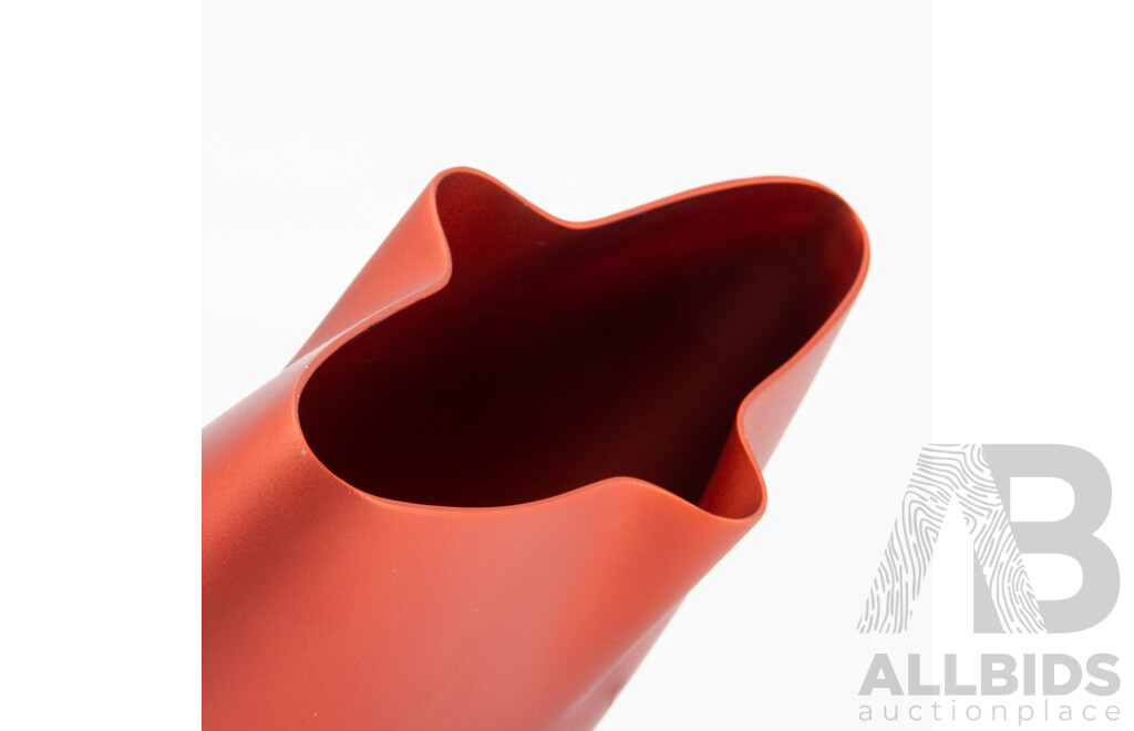 The Vaxix Vase, Fink & Co Matt Beakers Designed by Robert Forster and Fink & Co